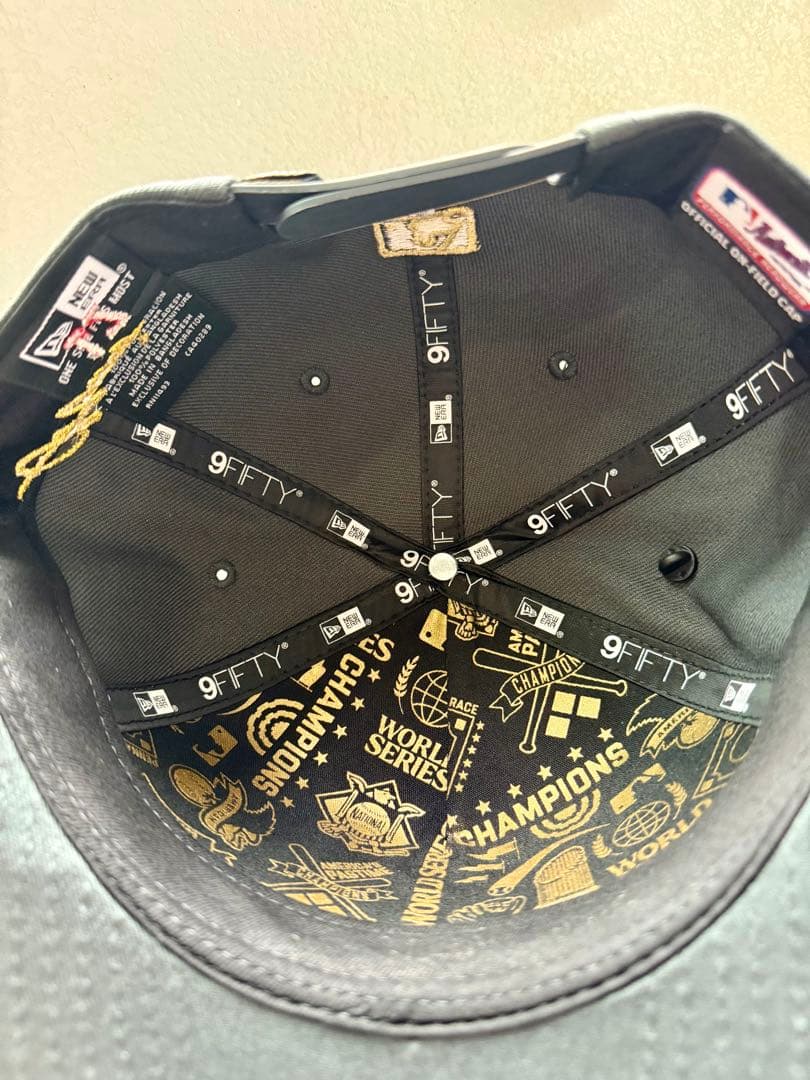 ドジャース　2025 ワールドシリーズ　優勝キャップ 大谷翔平サイン刺繍付き