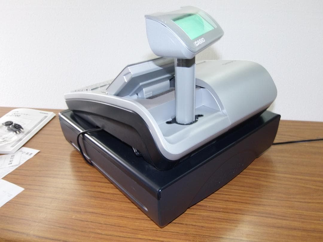 設定無料 CASIO TE-2700-20S レジスター 250809