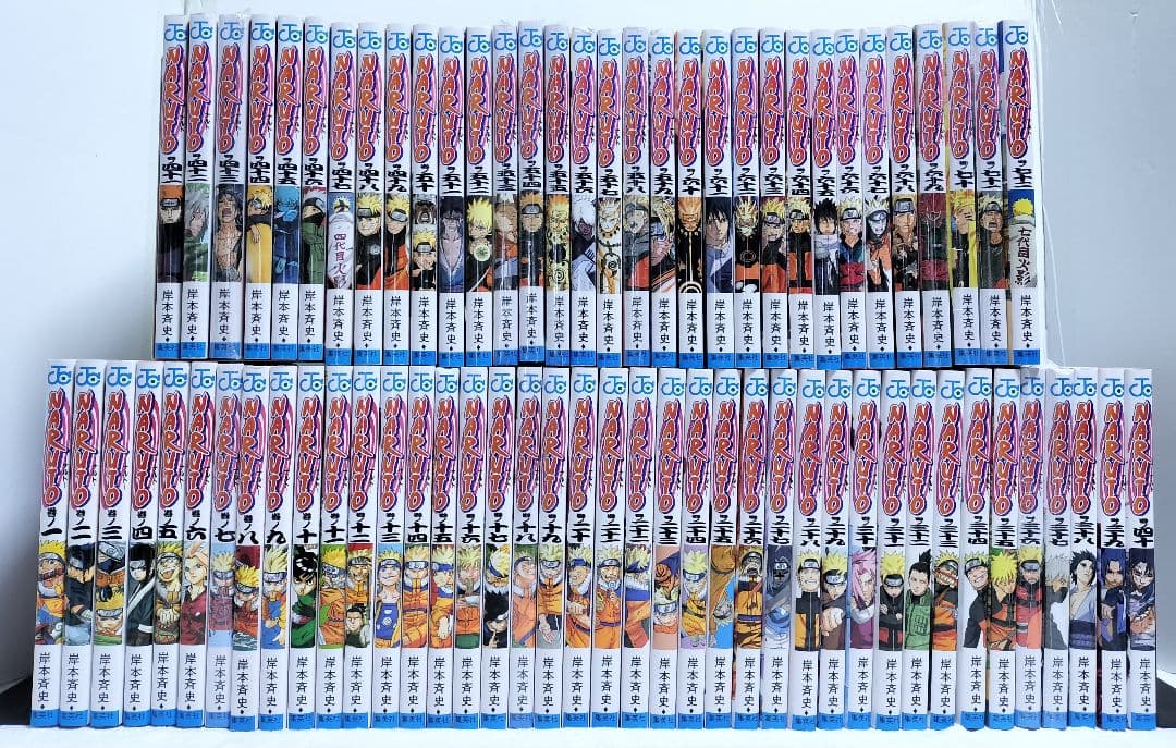 【美品】ナルト　全72巻　全巻セット　新品　シュリンク付