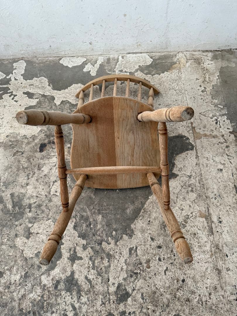 ビンテージ　ダイニングチェア　カフェチェア　剥離加工　no1