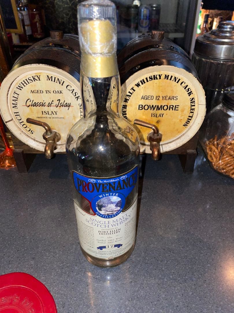 ポートエレン プロベナンス17年1982-2000空き瓶