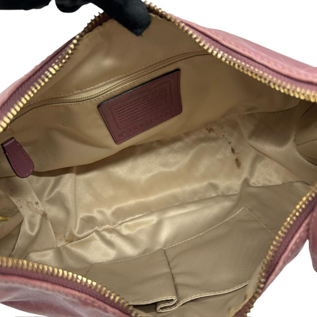 バッグ Coach Ergo Hobo Shoulder Bag Purple 1362