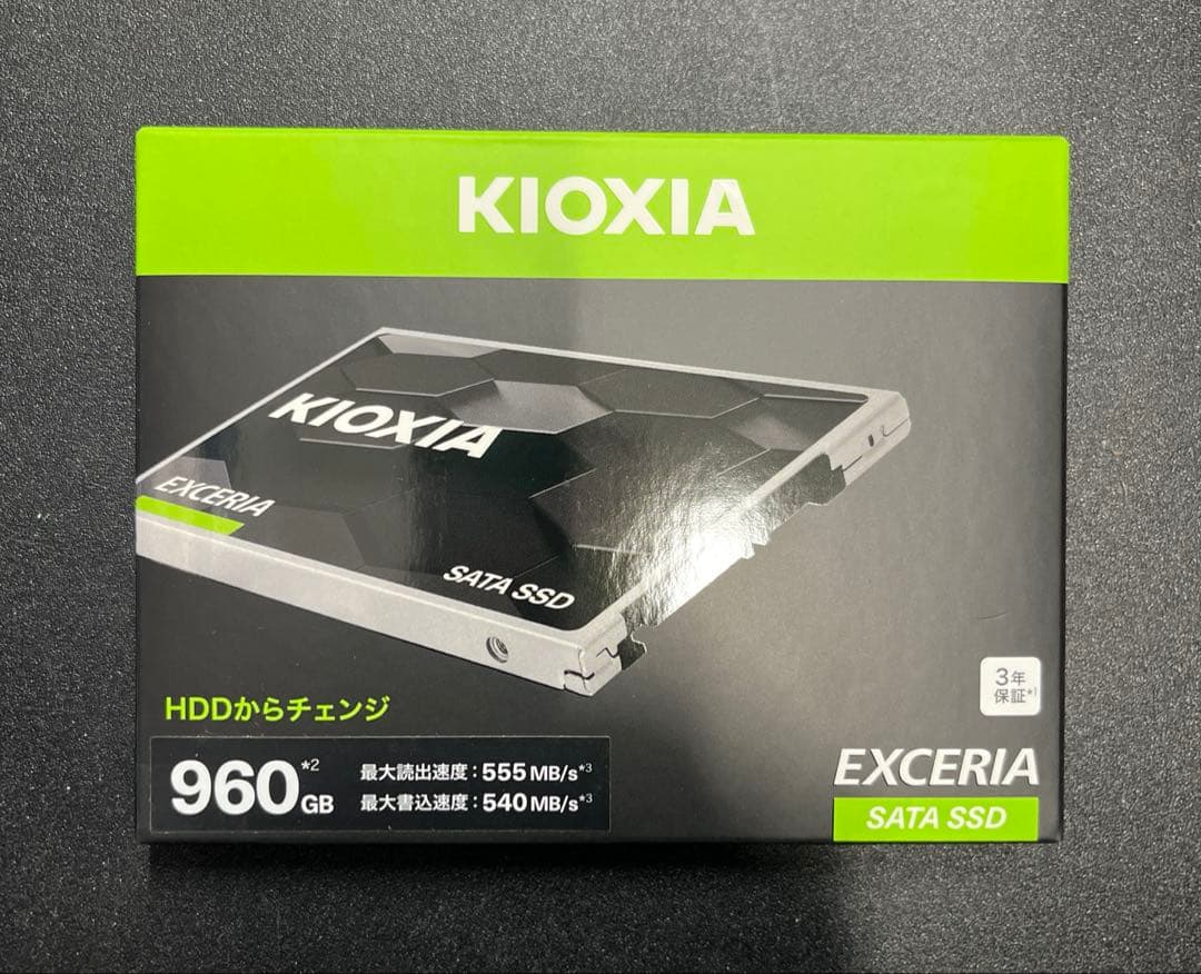 KIOXIA 内蔵 SSD 960GB 2.5インチ SSD-CK960S/N