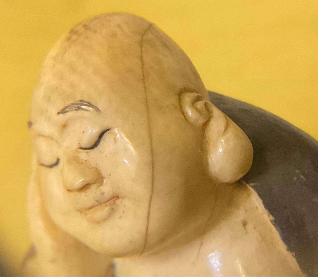 値下げ　骨董　布袋様　置物