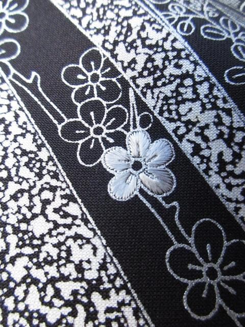 着用少ない！たたき染め＊金彩＊刺繡＊白＆黒＊作家物＊訪問着＊１６１ｃｍ＊裄６５