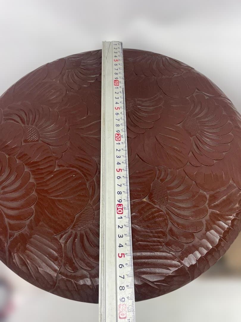 日光彫　スツール　サイドテーブル　花台　小物入れ　ミニテーブルセット