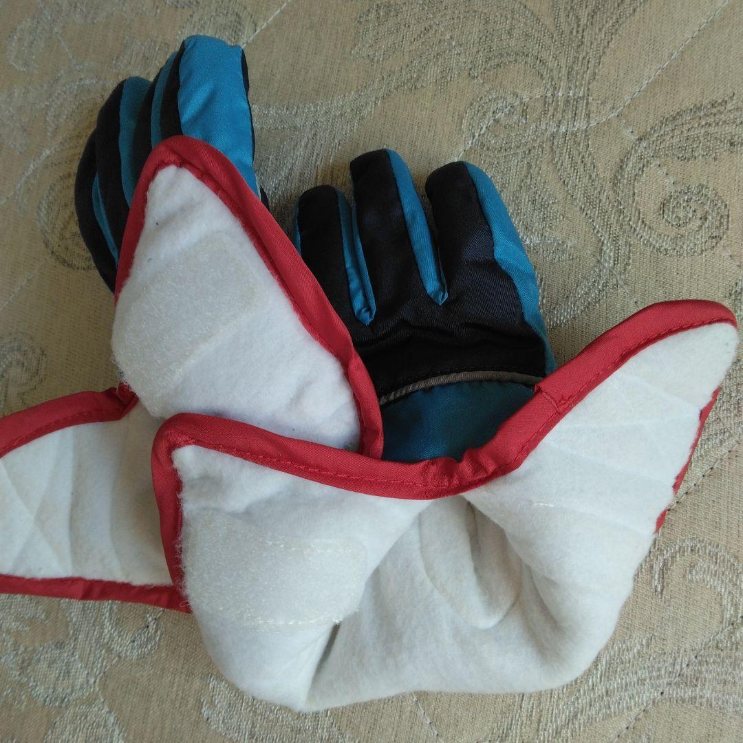 mont-bell モンベル スキーウェア 120 ゴーグル・手袋付き3点セット