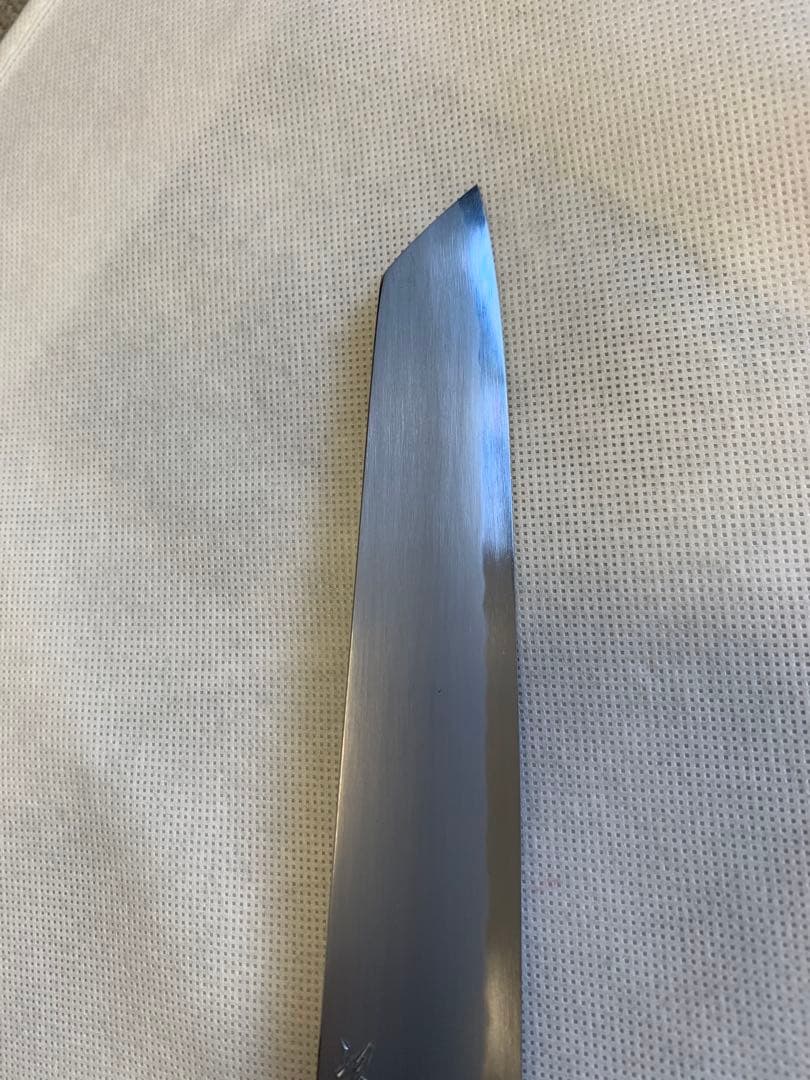 笠原刃物　重廣x池田美和　白ニ　切付け筋引き240