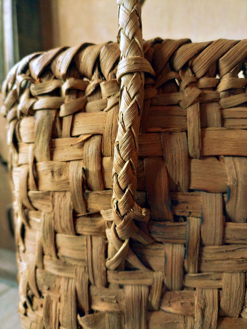 kanae 信州安曇野の山葡萄かごバック。里山手仕事