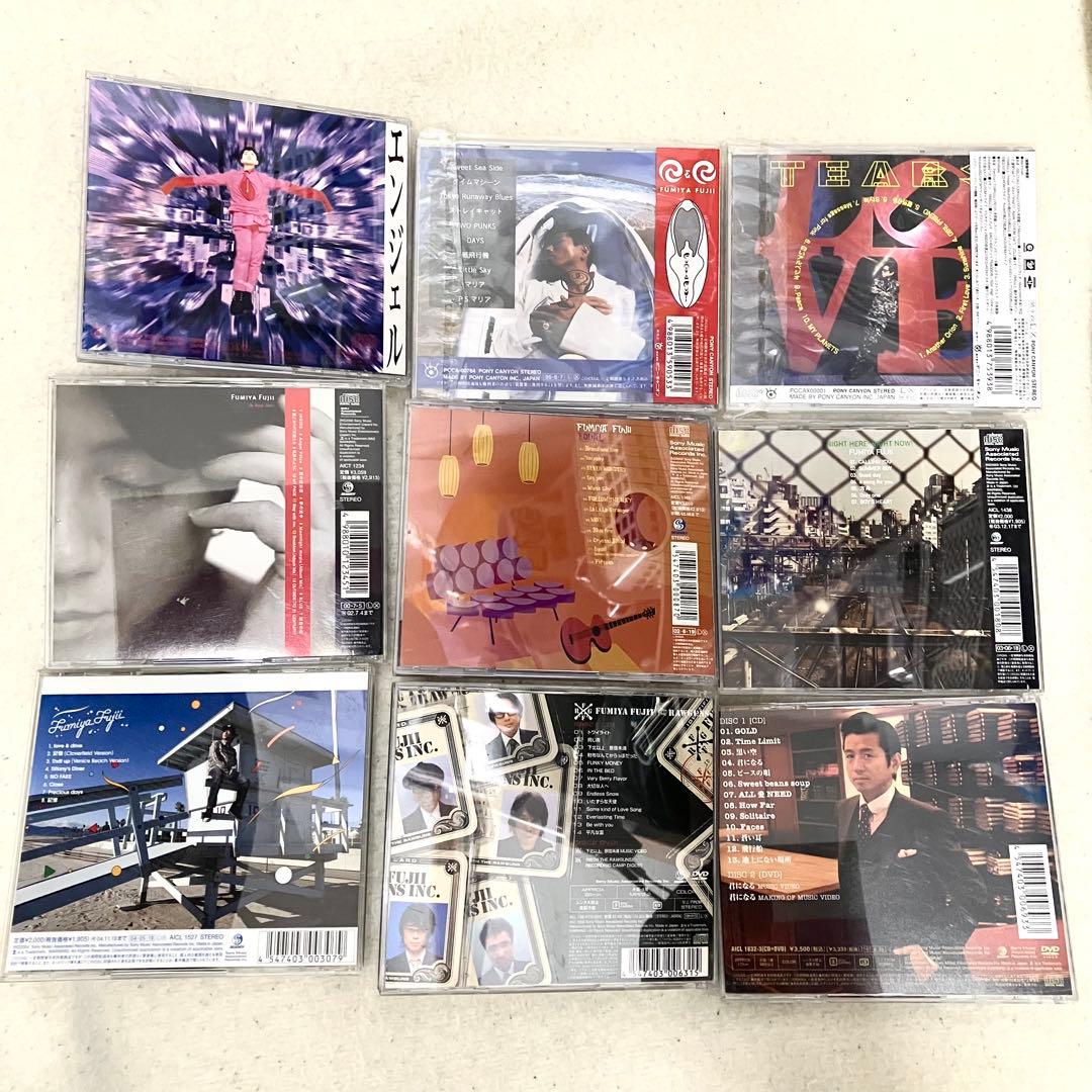 CD 藤井フミヤ アルバム12枚 シングル11枚 セット レア品あり