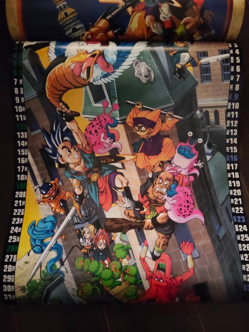 ★値下げ！ドラゴンクエストⅥ　1996年　カレンダー　ドラクエ DQⅥ　希少品