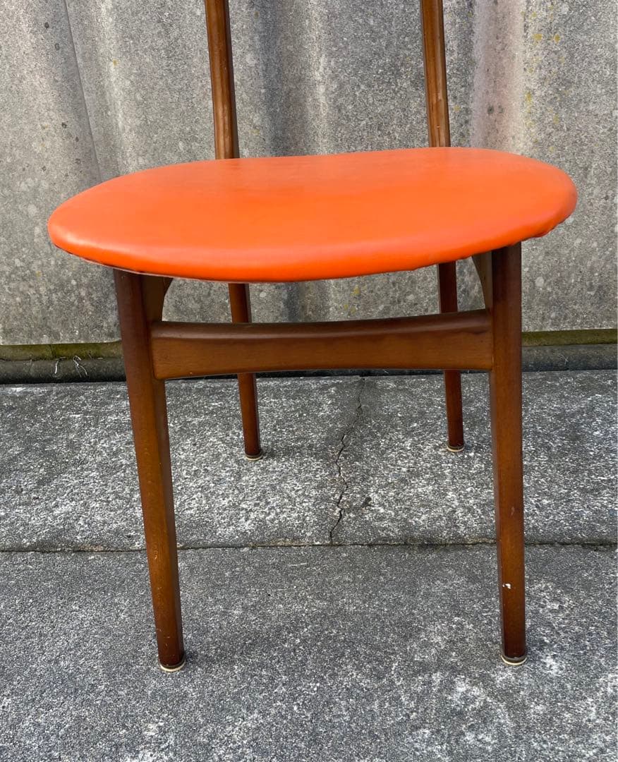 ビンテージ/昭和レトロ/ミッドセンチュリー/ダイニングチェア/チェア/椅子/①
