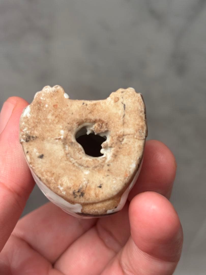 江戸時代後期　神秘的な瞳でとても雰囲気のあるお金や良き人を招く招き猫