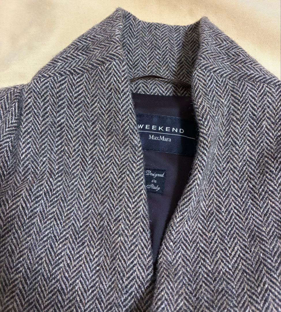 MaxMara WEEKEND ノーカラージャケット