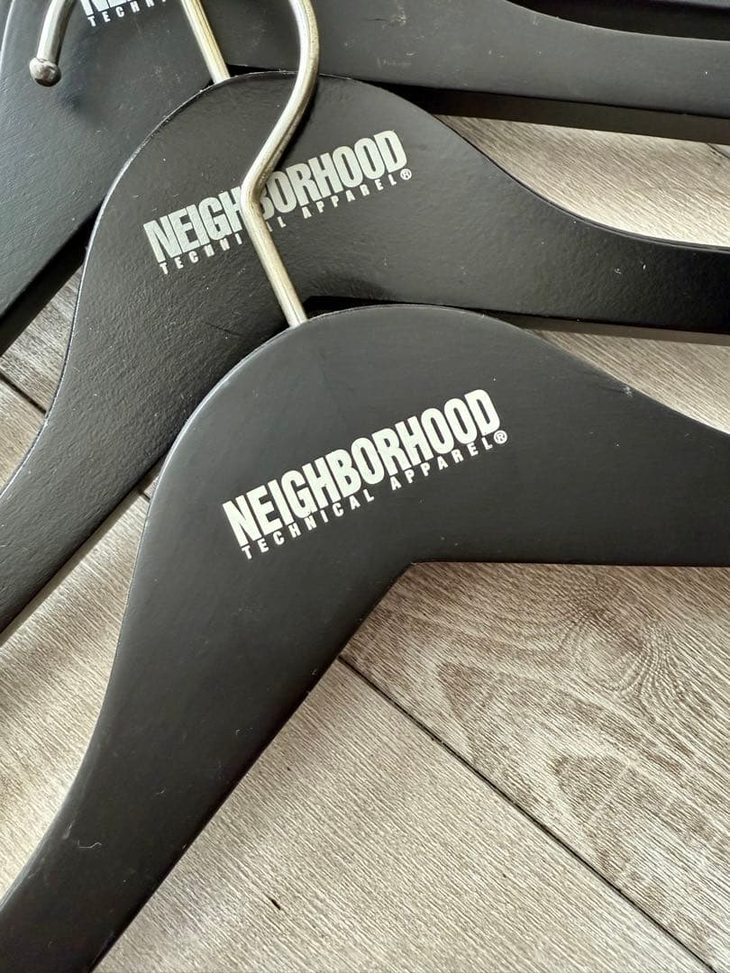 dd NEIGHBORHOOD 木製ハンガー８本セット