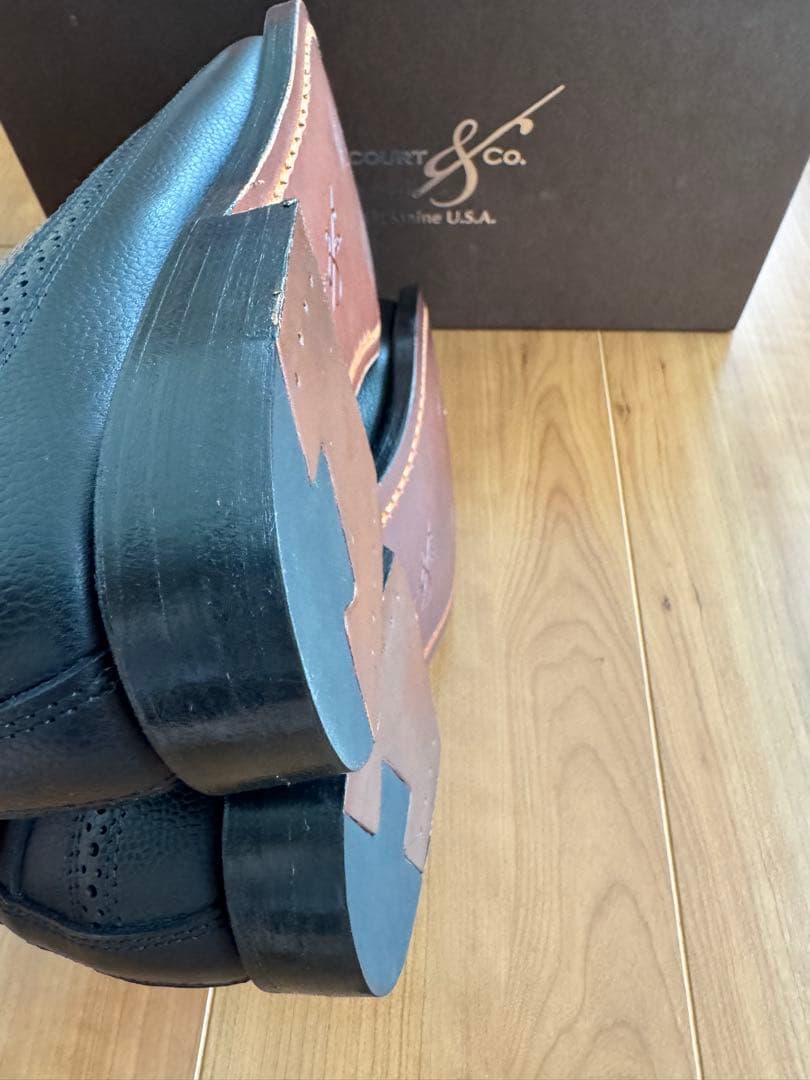 【未使用品】RANCOURT&Co. ランコート　ビジネスシューズ　US7.5