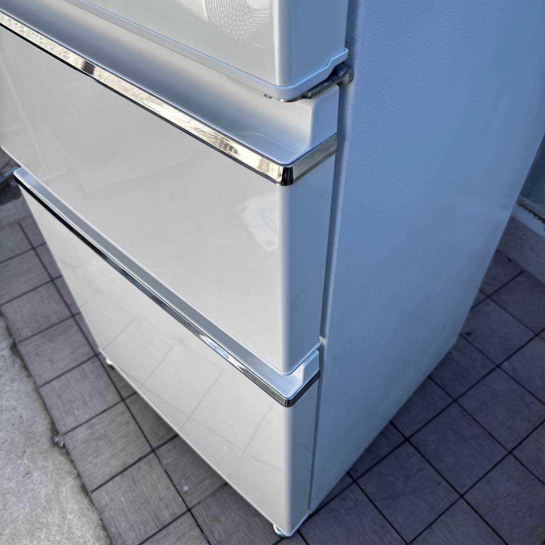 MITSUBISHI 2018年製 3ドア冷蔵庫330L 右開き パールホワイト