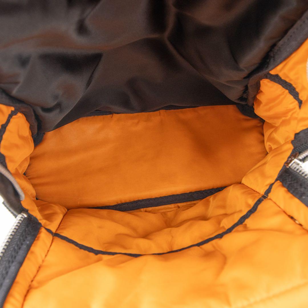 A031【美品】ポーター／タンカー　リュック　デイパック　バックパック　ブラック