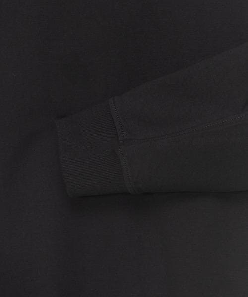 新品　ノースフェイス　ルーズフィット スウェット L 韓国　ブラック ロンT