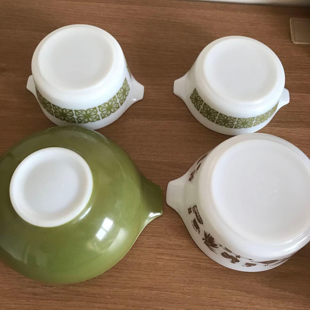 オールドパイレックス　パイレックス　ボウル　キャセロール　ミキシングボウル