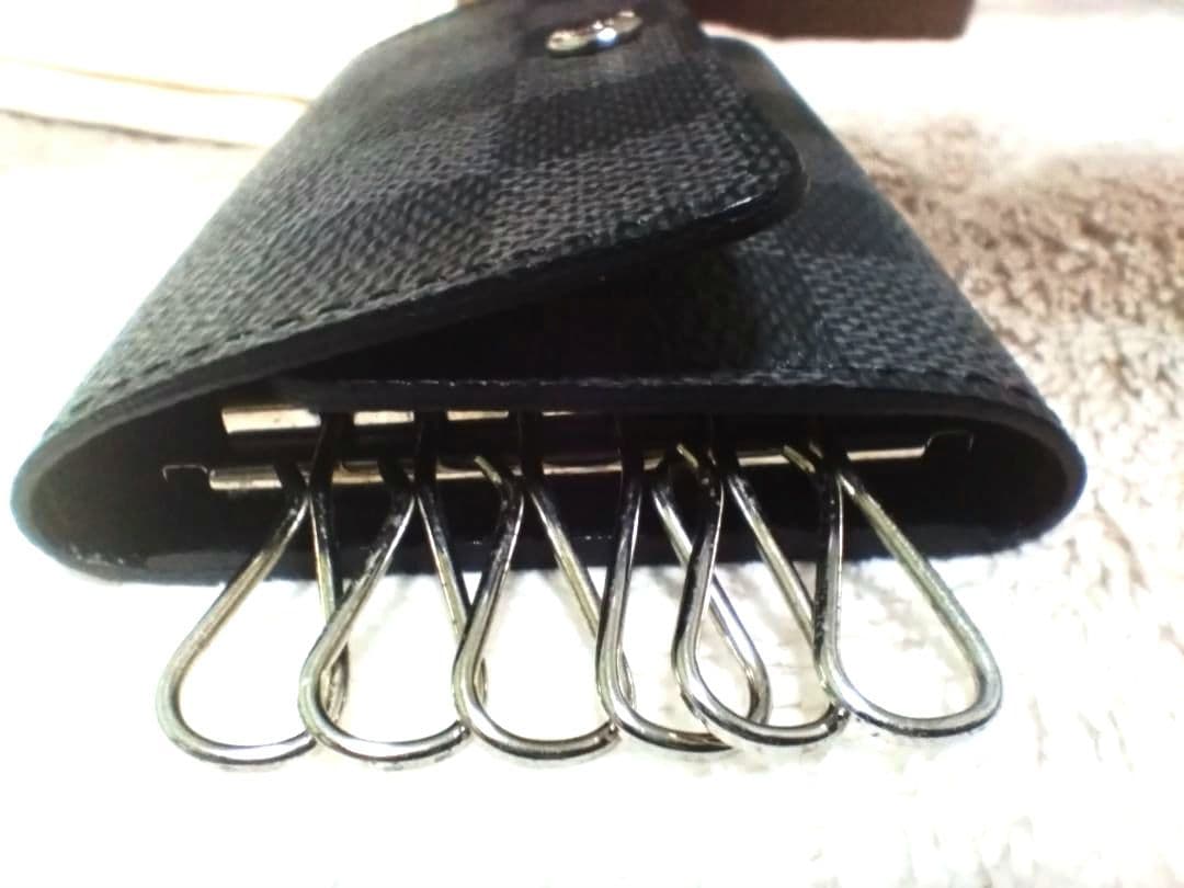 73%OFF✨LOUIS VUITTON ダミエ 6連キーケース 付属品付き