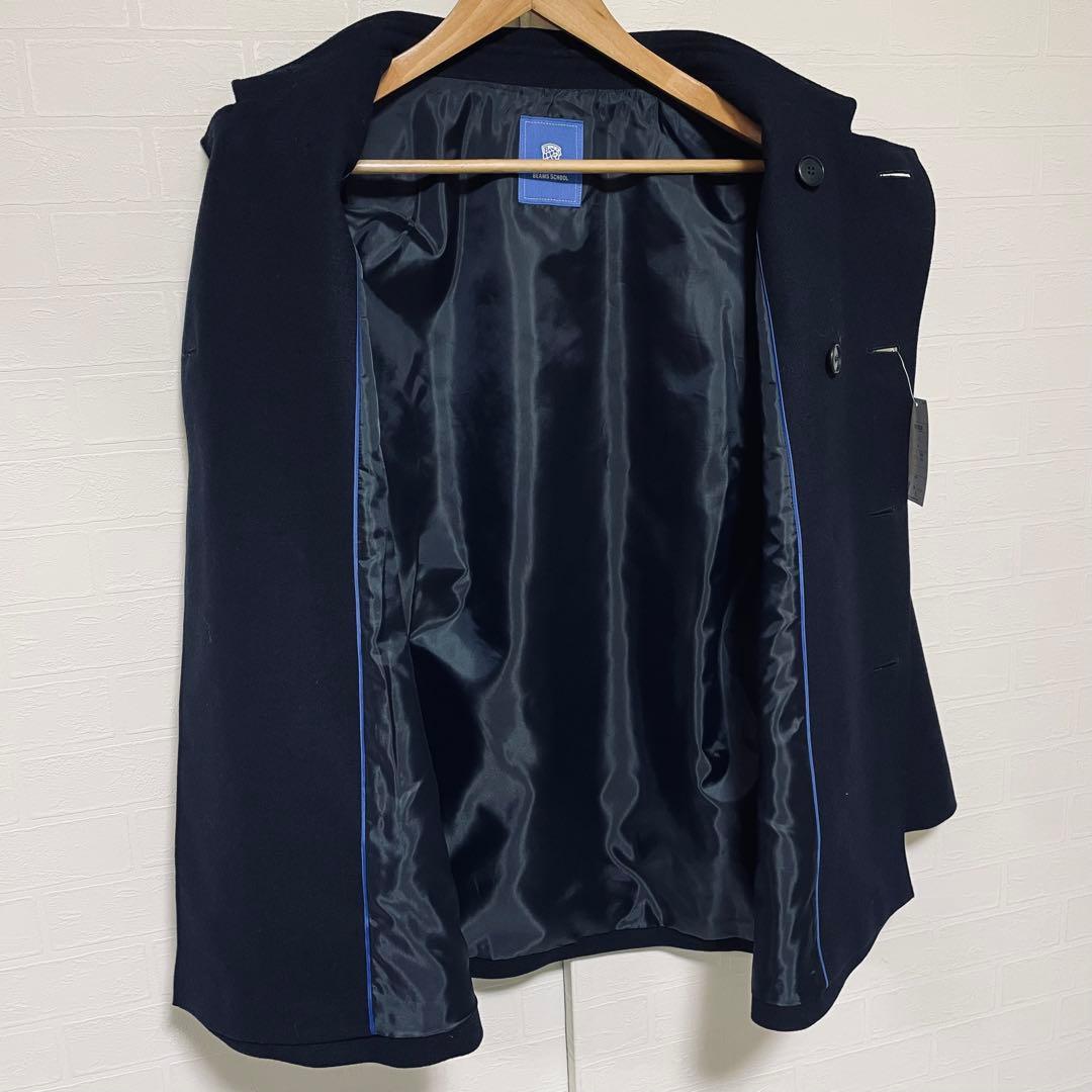 新品 ビームス スクール スクールコート Pコート 濃紺 3L 男女兼用
