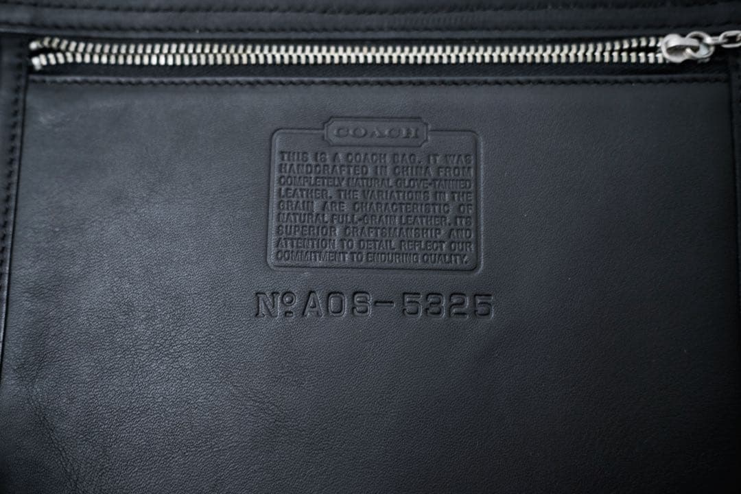 Coach コーチ レザー ショルダーバッグ ビジネスバッグ メンズ レディース