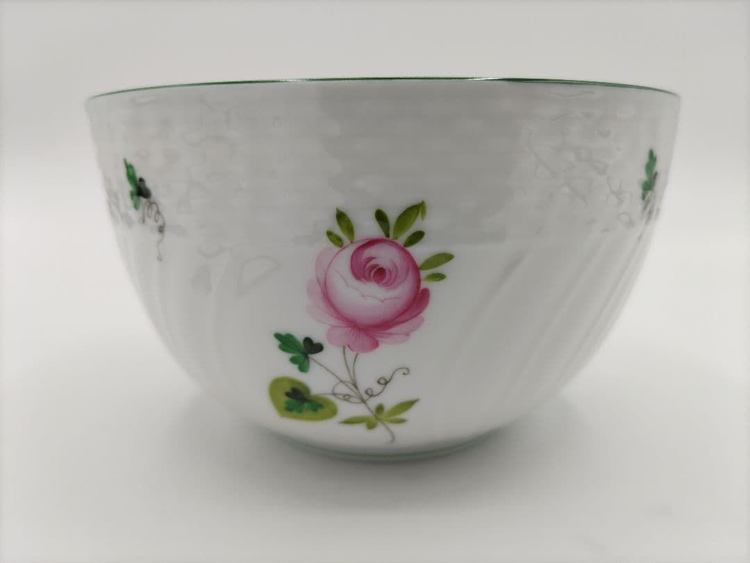 NO 4 ヘレンド/HEREND「ウィーンの薔薇」シリーズ　スラップボウル