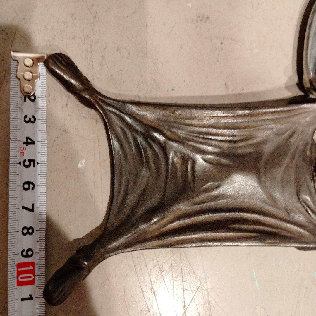 20s 30s レア ビンテージ デビル スカル トレイ ホルダー アンティーク