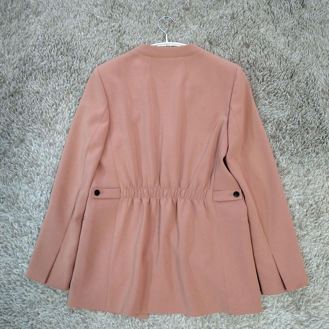 美品◆Theory セオリー Waist Tab JKT ノーカラージャケット