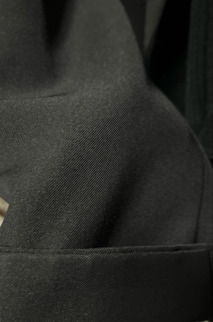 【suzu】UN3D. ニットドッキングジャケット(ブラック/ブラック)