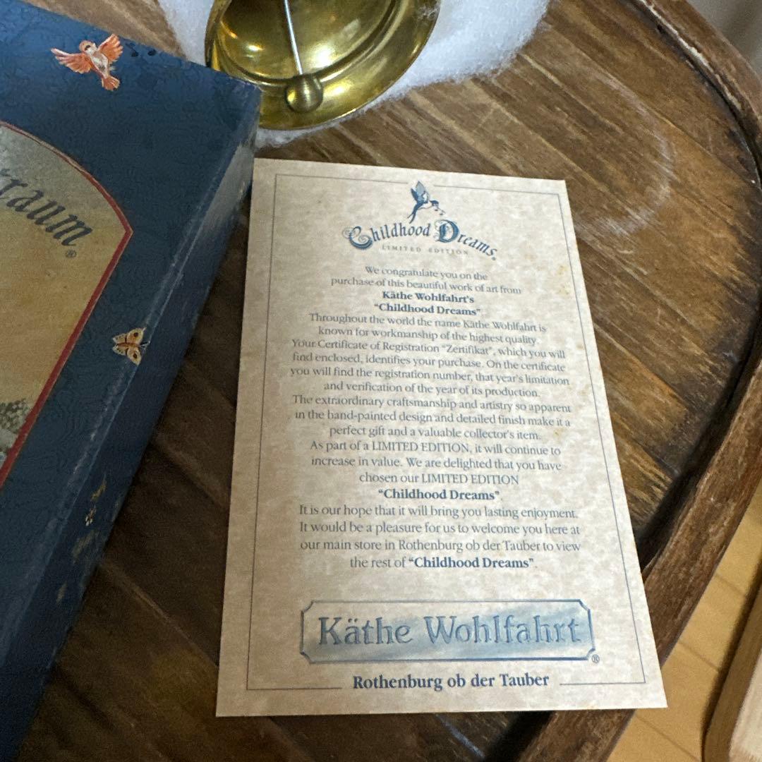 Kathe Wohlfart 1999年　サンタクロースベル 箱付き