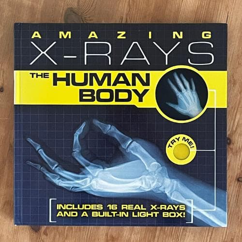 洋書【解剖学・骨格がわかる】レントゲン遊び　AMAZING X-RAYS　人体