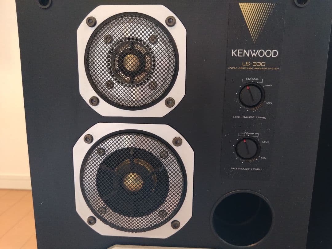 レア！名機！KENWOODケンウッド 3Way スピーカーLS-330ペア