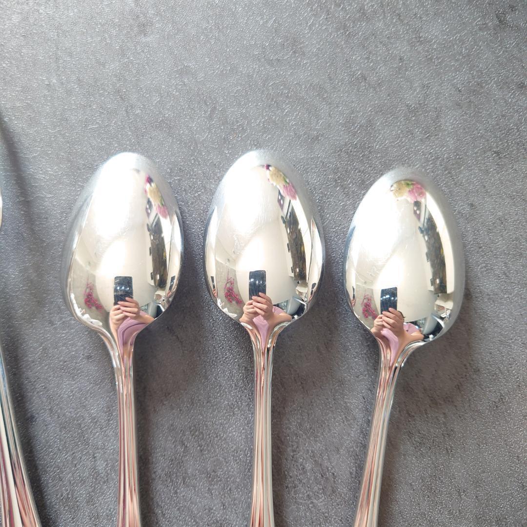 希少 美品 クリストフル ポンパドール ケーキフォーク コーヒースプーン 6点