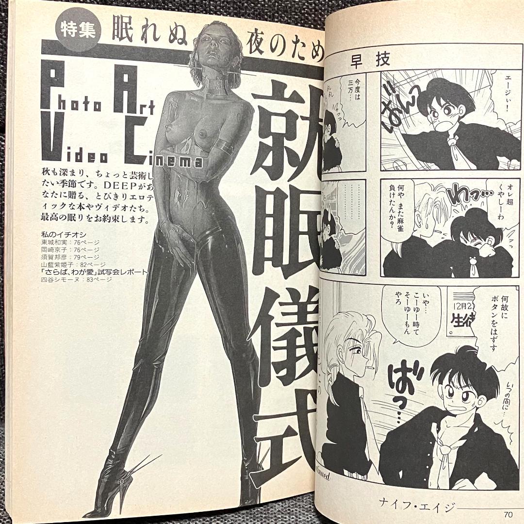 小説誌 DEEP ディープ 3冊セット