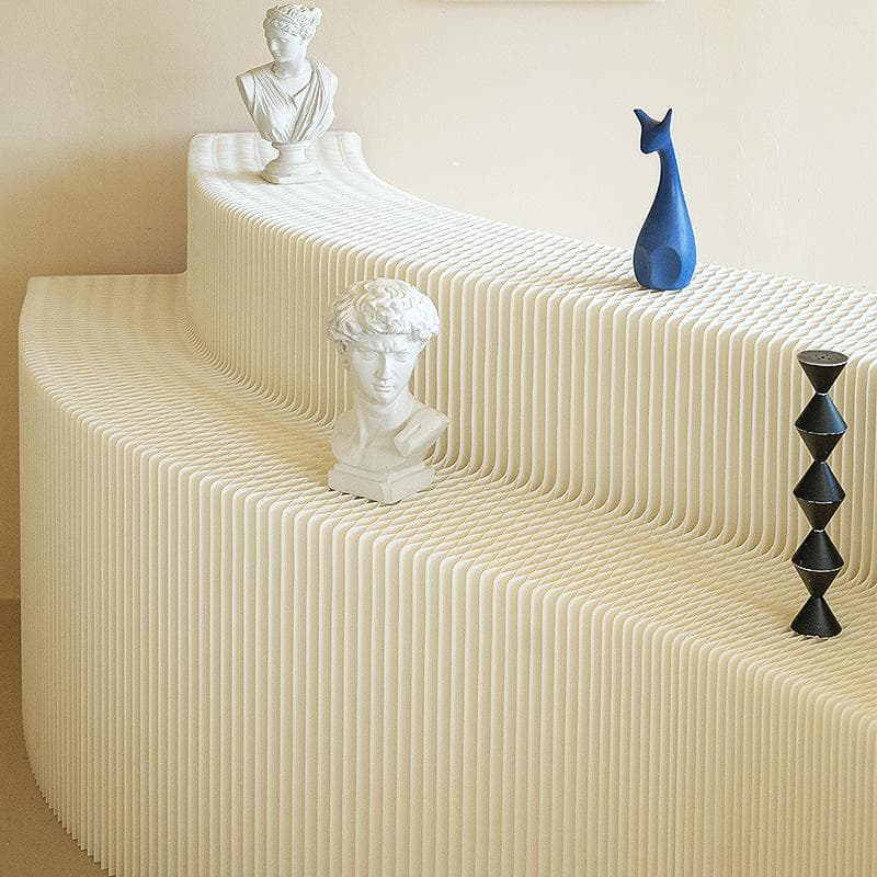 ディスプレイラック 二層式展示台 店舗用品 陳列台長さ2-3ｍ高さ88㎝総幅60