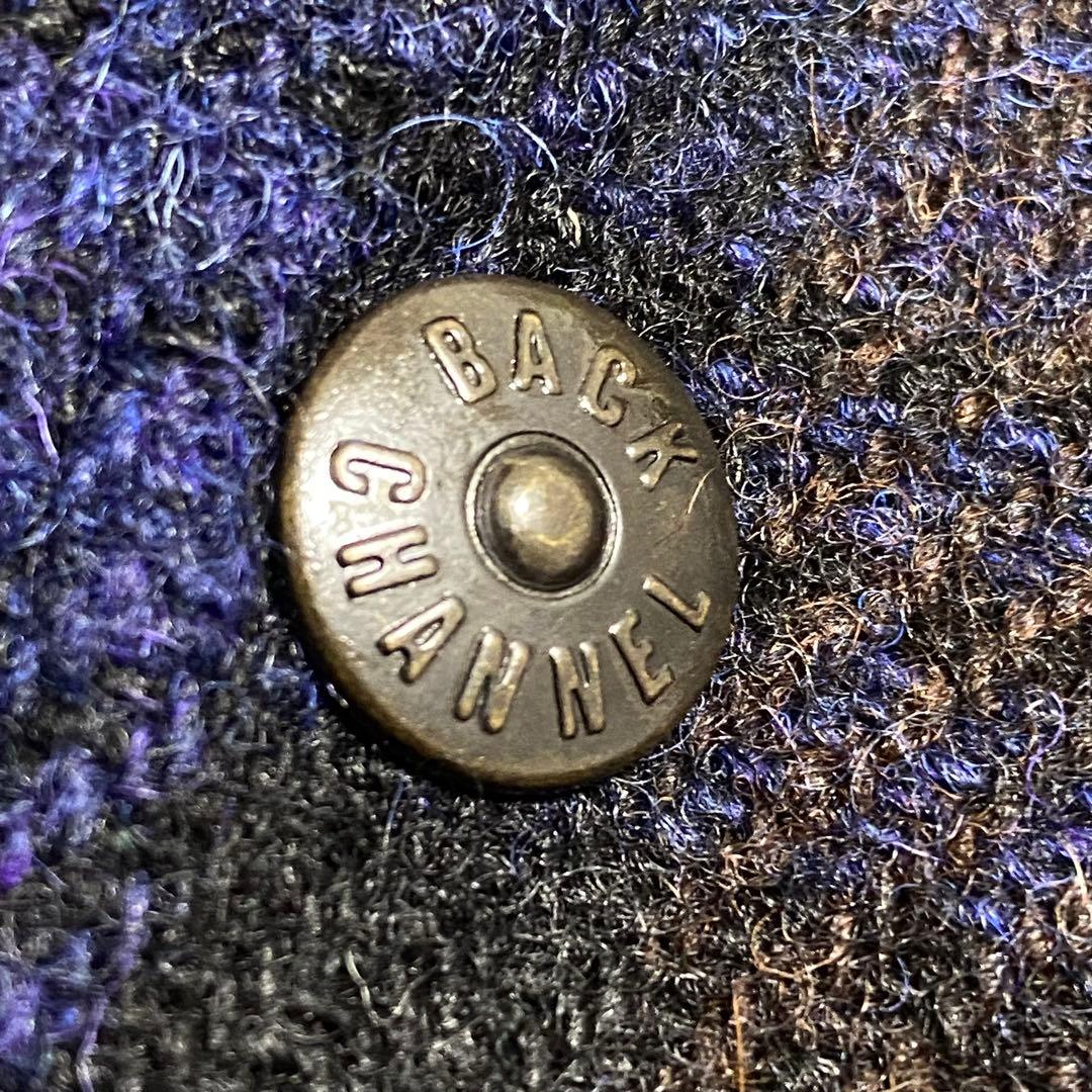 Back channel Harris tweed キルティング　チェック