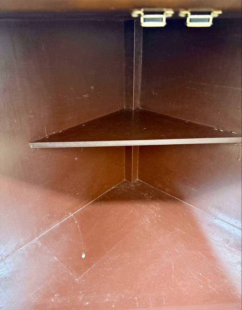 森繁 モリシゲ コーナーチェストキャビネット アンティーク ヴィンテージ レトロ