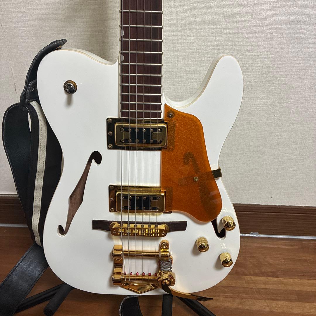 セミホロウボディ テレキャスター型エレキギター