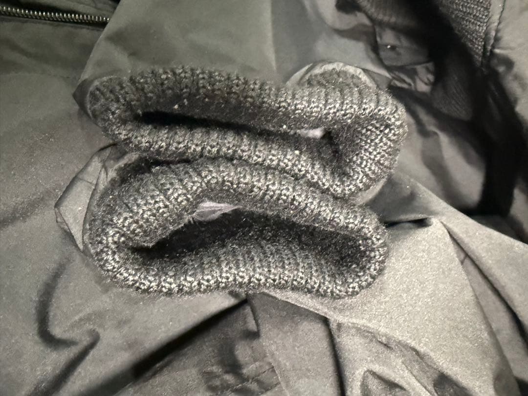 ステューシー Stussy F.I.T. 中綿ナイロンジャケット MA-1風 黒