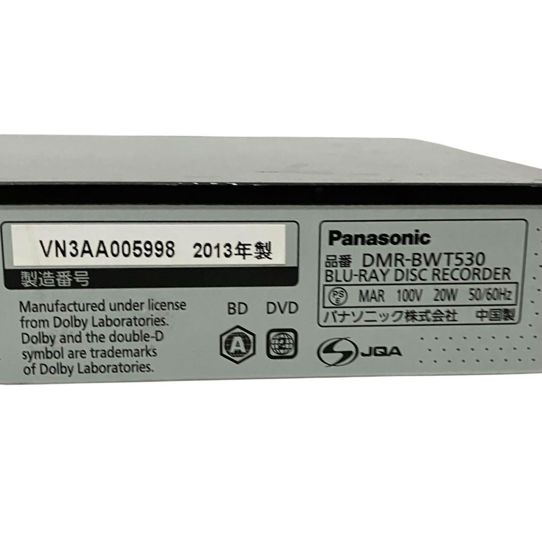 パナソニック 2番組同時録画 ブルーレイレコーダー DMR-BWT530