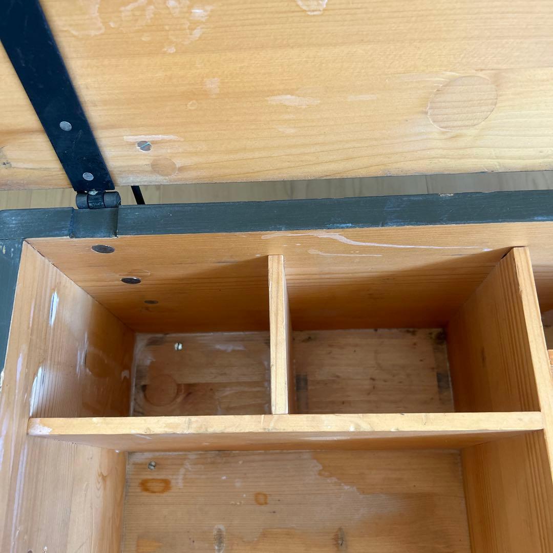 ミリタリーボックス　アウトドア　軍もの スイス軍　70年代70s