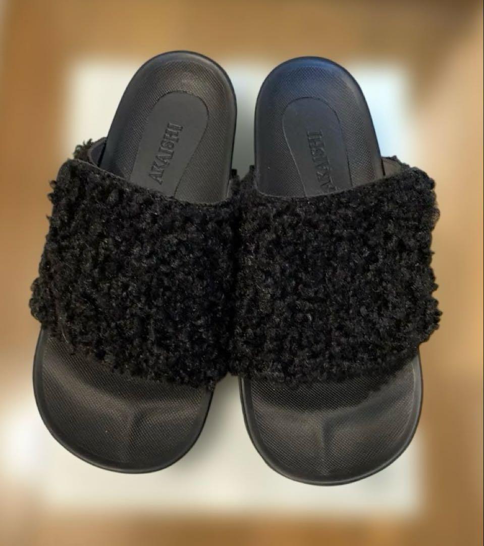 AKAISHI Oggi別注アーチフィッター 601 ボア サンダルくろねこM