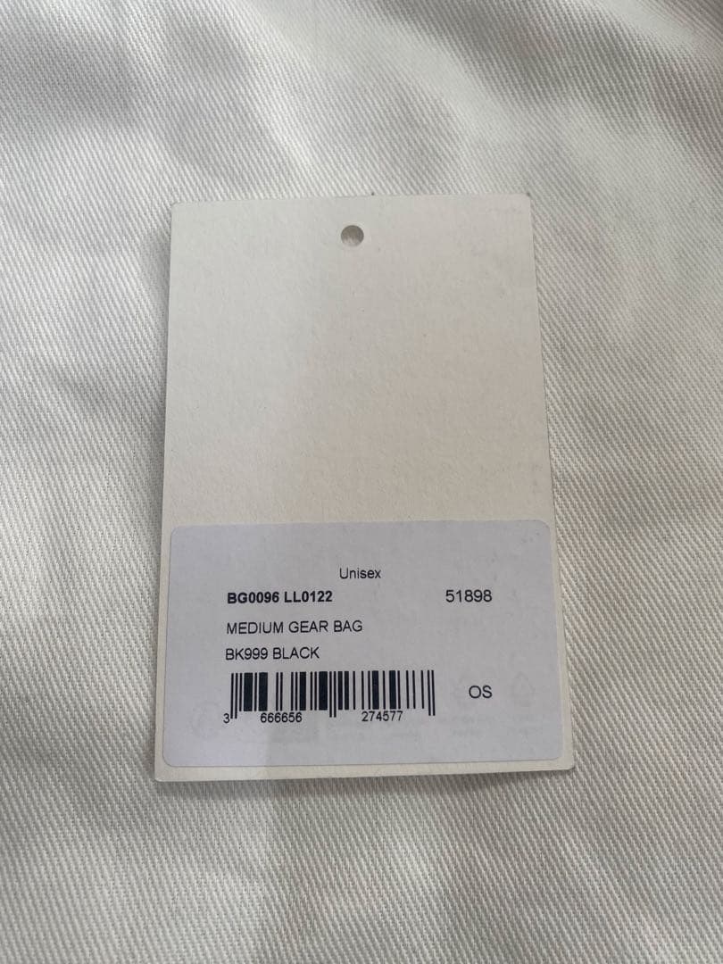 【LEMAIRE(ルメール)】MEDIUM GEAR BAG/ BLACK