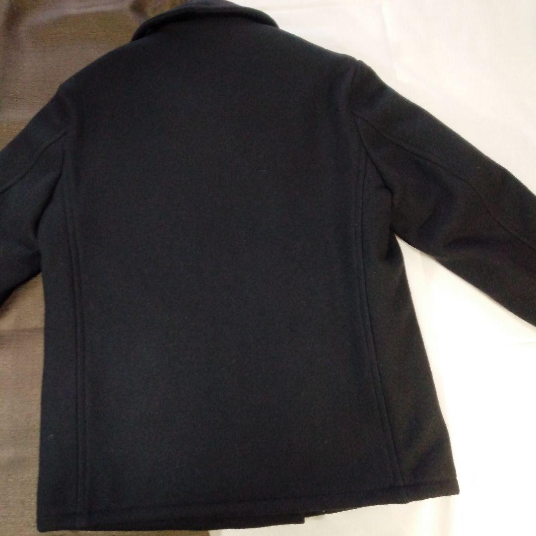 ビームス　フィデリティ　Pコート　　　ブラック