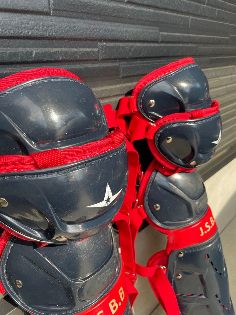 【美品】キャッチャー防具3点セット　オールスター