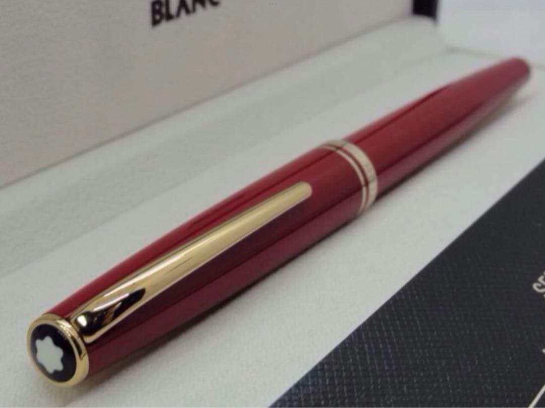 ⭐️非常にレアな軸色ボルドーカラーのジェネレーション⭐️モンブラン⭐️ゴールドプレート