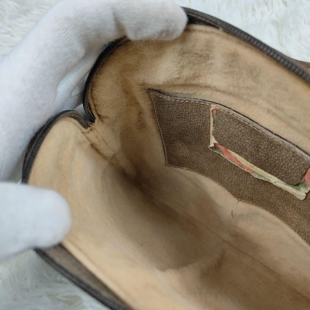 本日限定価格　グッチ　ショルダーバッグ　GGスプリーム　シェリーライン　PVC