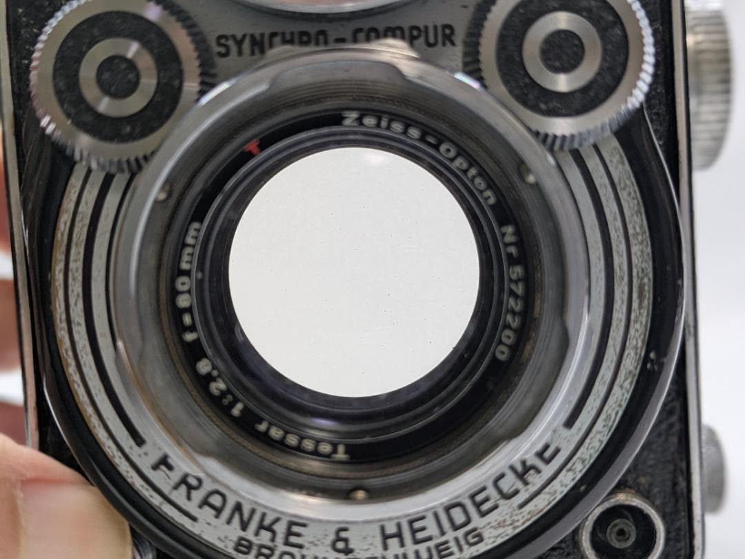 Rolleiflex 2.8 A 二眼レフカメラ レザーケース付き #277